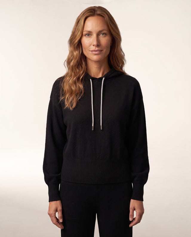 Hilary Crystal Drawstring Hoodie
