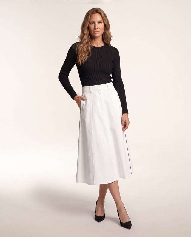 Long Sleeve Flare Dress