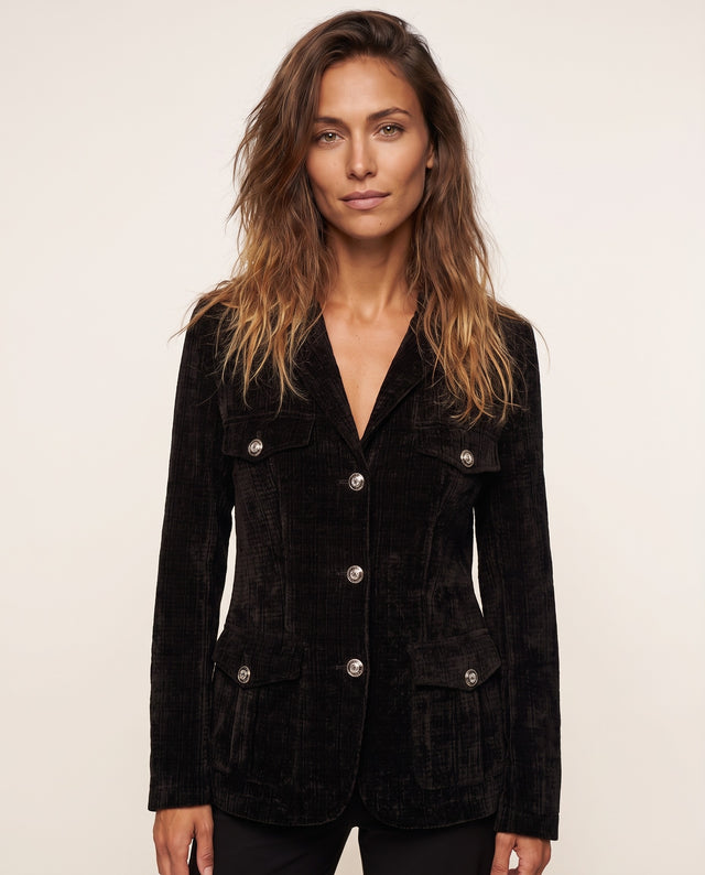 Velvet Blazer