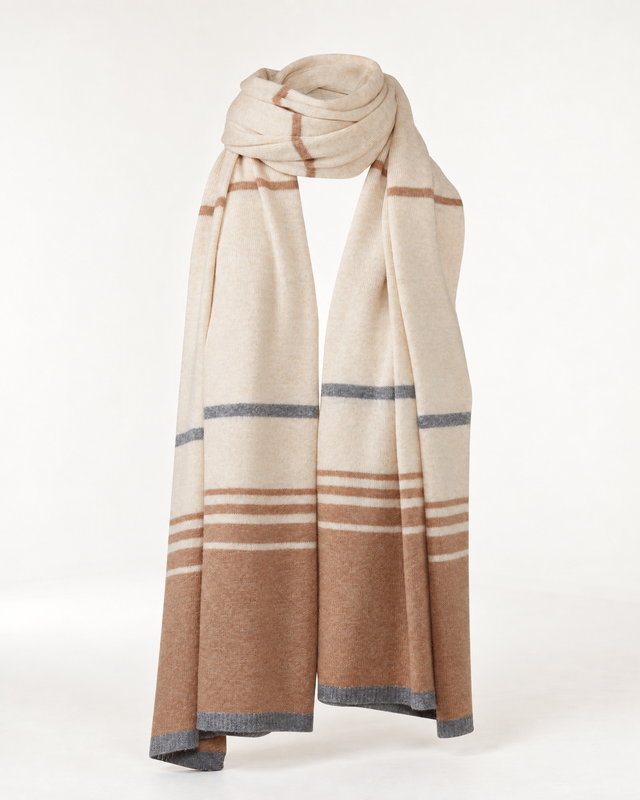 Colorblock Travel Wrap