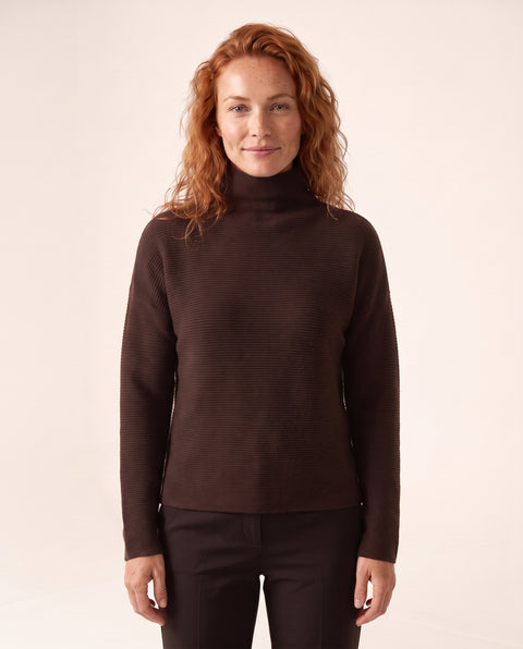 Textured Slouchy Funnel