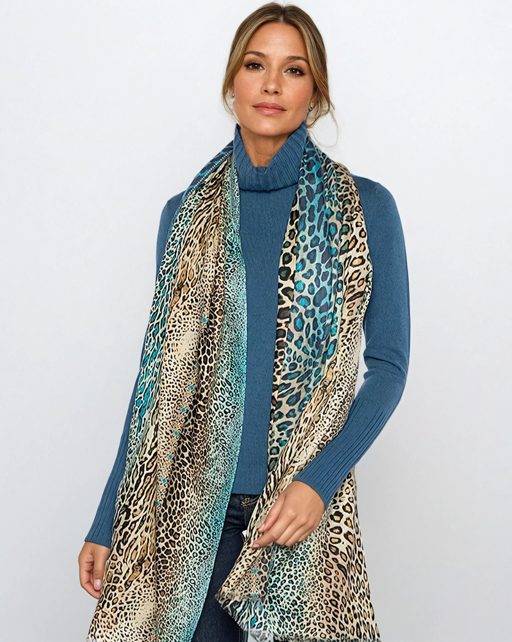 n*n様 アナトミカSQUARE SCARF MOSAIC ANIMALS EM SQUARE SCARF MOSAIC