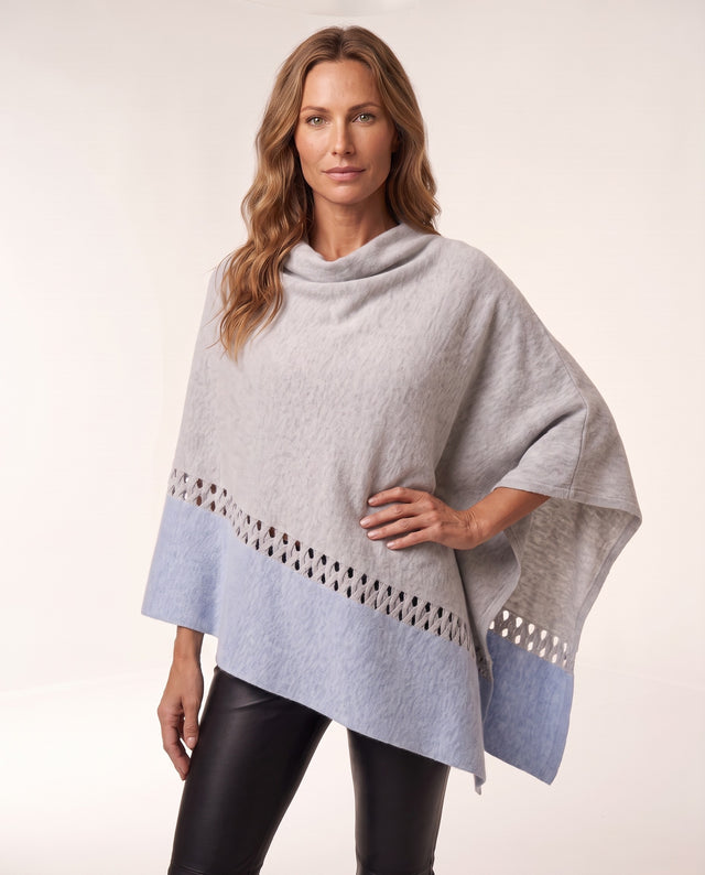Twist Stitch Poncho