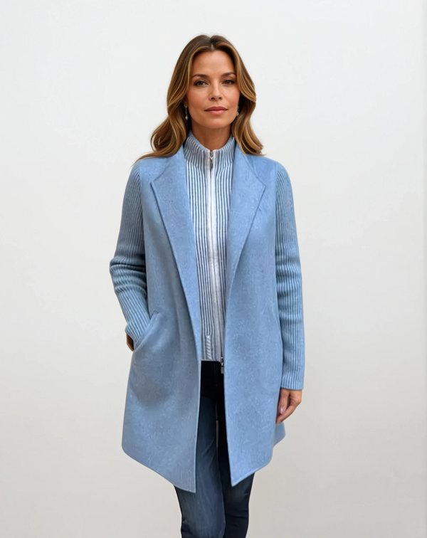 Rib Sleeve Coat